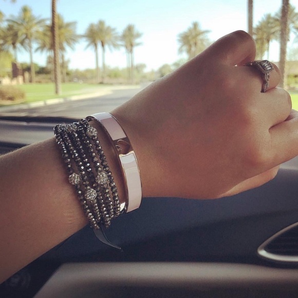 KATE SPADE • Hole Punch Bangle Bracelet - Picture 7 of 8